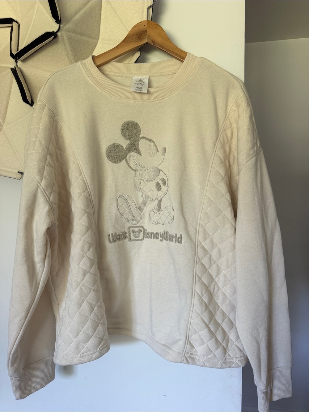 Walt Disney world Mickey Mouse sweater womens XL cozy
